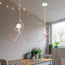 Axyaa Modern Loft Industrial Pendant Lights LED Hanging Lamps for Home Decor