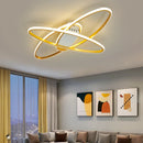 Axyaa Modern LED Ceiling Light for Living Room Bedroom Deco, Dimmable, 110V 220V