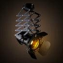 Axya Retro Ceiling Lamp: Industrial Restaurant Light Fixtures with Rotating Head