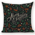 Axyaa Christmas Bed Linen Pillowcase Set for Home Decor and Gifts