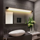 Axyaa Nordic Aluminum Long Wall Lamp: Modern LED Indoor Rotating Light