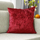 Axyaa Ice Velvet Cushion Cover 45*45 Grey Home Decor Sofa Housse De Coussin