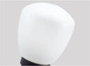Axyaa Vintage Black Outdoor Post Lamp with White Shade for Front Yard and Landscape Lighting