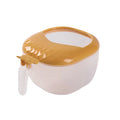 Axyaa 4-in-1 Spice Jar Organizer with Transparent Cover and Spoon