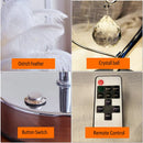 Axyaa Ostrich Feather Table Light with Remote Control Dimmer