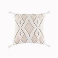 Axyaa Boho Style Tassels Cushion Cover - Home Decor Sofa Bed 45x45cm/30x50cm