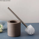 Axya Ceramic Bathroom Set 6 Piece Lotion Soap Dish Cup Toilet Brush Accessories