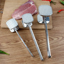 Axyaa Zinc Meat Grinder Tenderizer Mallet Needle Kitchen Accessories