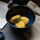 Axya Ceramic Salad Bowl Set - Japanese Style Retro Tableware for Home and Restaurant