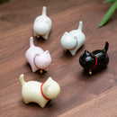 Axya Nordic Cat Ornaments, Small Ceramic Decor, Cute Creative Home Decor, Kitchen, Living Room