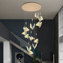 Axyaa Nordic Butterfly Stairs Bar Pendant Light