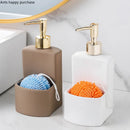 Axya Ceramic Soap Dispenser & Lotion Bottle Set for Home Bathroom Essentials