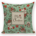 Axyaa Christmas Bed Linen Pillowcase Set for Home Decor and Gifts