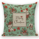 Axyaa Christmas Bed Linen Pillowcase Set for Home Decor and Gifts