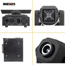 Axyaa 60W LED Moving Head Light with Focus Function for Stage, Dj, Disco, Bar, Wedding