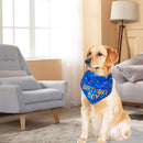 Axyaa Large Pet Bandana: Festive Triangle Bib for Dogs & Cats