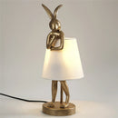 Axya Resin Rabbit LED Table Lamp Living Room Decor Bedside Home Light