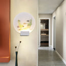 Axyaa Modern Romantic Wall Lamp LED - Nordic Design for Bedroom, Stair, Porch