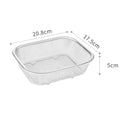 Axyaa Stainless Steel Square Mesh Strainer Colander Flour Sieve Utensil