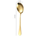 Axyaa Stainless Steel Kitchen Cutlery Set for Serving, Steak, Soup, and Buffet