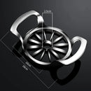 Axyaa Stainless Steel Apple Corer Slicer and Fruit Divider
