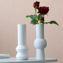 Axya Modern Rustic Ceramic Flower Vase Ornament for Stylish Home Decor