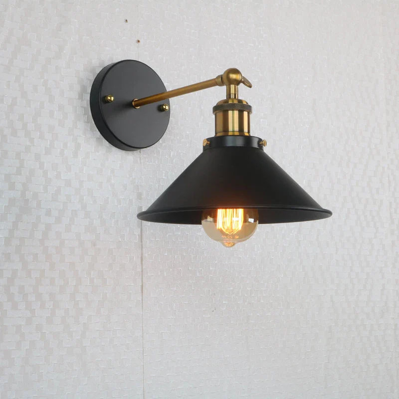 Axyaa Retro Industrial Wall Lamp for Corridor, Staircase, Restaurant, and Bar