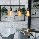 Axyaa LED Bar Pendent Lamp E27 Socket Pendant Lights Industrial Loft Aluminum