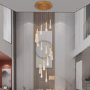 Axyaa Villa Staircase Pendant Lights, Long Cable Hanging Lamps for Restaurant and Bars