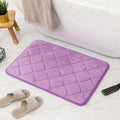 Memory Foam Bath Mat by Axyaa | Super Absorbent Bathroom Rug | Soft & Quick Dry
