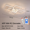Axyaa Dimmable LED Ceiling Lights for Living Room and Bedroom