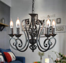 Axyaa Vintage Industrial Pendant Light - Retro Iron Loft Hanging Lamp for Home Lighting