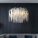 Axyaa Luxury Tassel Chandelier by Samsarah Lighting