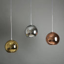 Axyaa Golden Ball Glass Pendant Lights for Kitchen, Living Room, and Cafe