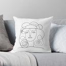 Picasso Abstract Art Decorative Cushion Cover by Axyaa
