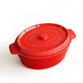 Axyaa Kids Round Bento Box Double-layer Fruit Lunch Box Microwaveable & Fitness Food Container