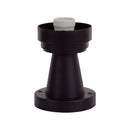 Axyaa Vintage Black Outdoor Post Lamp with White Shade for Front Yard and Landscape Lighting