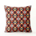 Axyaa Black & White Linen Sofa Cushions Cover - Nordic Bohemian Ethnic Grey Geometric Pillow Cover