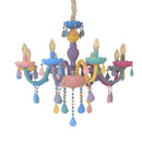 Axyaa Rainbow Crystal Chandelier for Bedroom and Children's Room