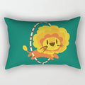 Axyaa Velvet Lumbar Pillow Cover for Sofa and Bedroom