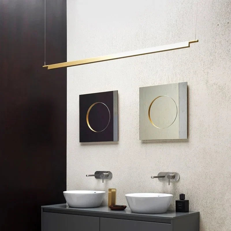 Axyaa Nordic Bar Line Art Pendant Lamp