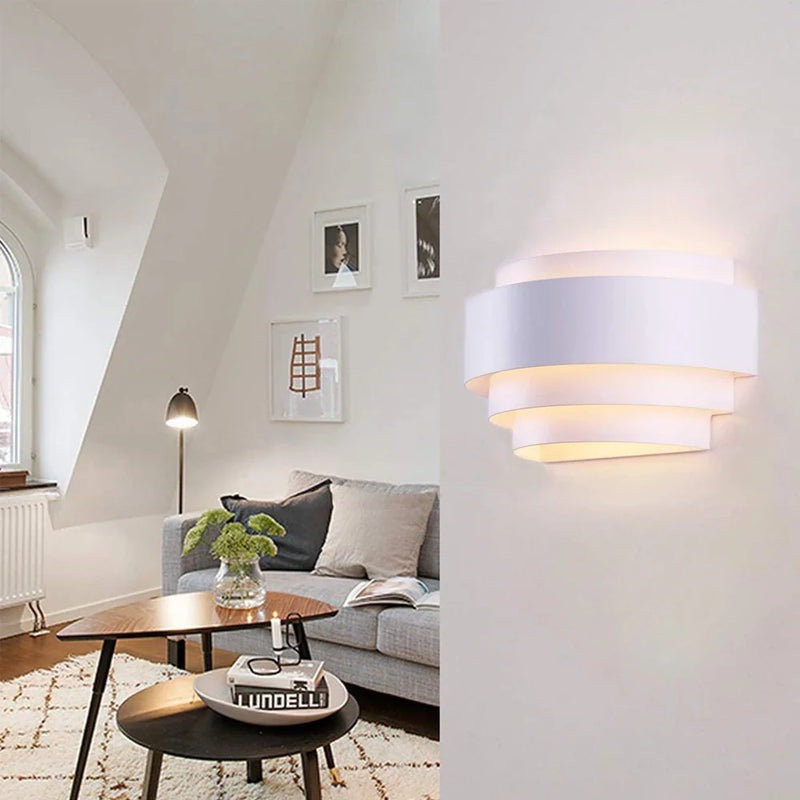 Axyaa Nordic LED Wall Sconce Indoor Lighting Fixture in Modern Style