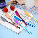 Axyaa Stainless Steel Butter Cake Spatula | Long Handle Cheese Spreader Kitchen Accessory
