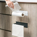 Axyaa Bathroom Kitchen Wall Rack Hook Shelf Towel Tissue Holder