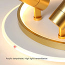 Axyaa Modern Dimmable LED Ceiling Lights with Remote Control for Bedroom and Living Room