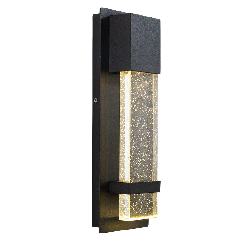 Outdoor PIR Motion Sensor LED Wall Lamp Waterproof Sconce by Axyaa