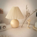 Axyaa Vintage Chinese Ball Ceramic Table Lamp for Bedroom and Study Room