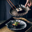 Axya Ceramic Shell Plate for Dinner, Kimchi, and Snacks in Multifunctional Design