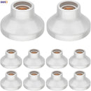 Axyaa Ceramic E27 Lamp Holder Base 110-220V White Black Table Ceiling Fitting