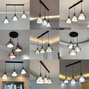 Axyaa Nordic Diamond Cage Pendant Chandelier for Modern Living Room & Kitchen Decor